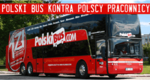Pracownicy Polskiego Busa walczą o prawo do zrzeszania się w związkach zawodowych oraz lepsze warunki pracy / dzialaj.akcjademokracja.pl