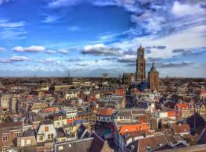 Panorama Utrechtu,  źródło: Pixabay 