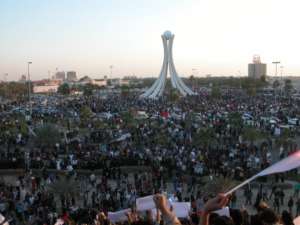Protesty szyitów w Bahrajnie podczas "Arabskiej Wiosny" nie przyniosły poprawy ich sytuacji / fot. Wikimedia Commons