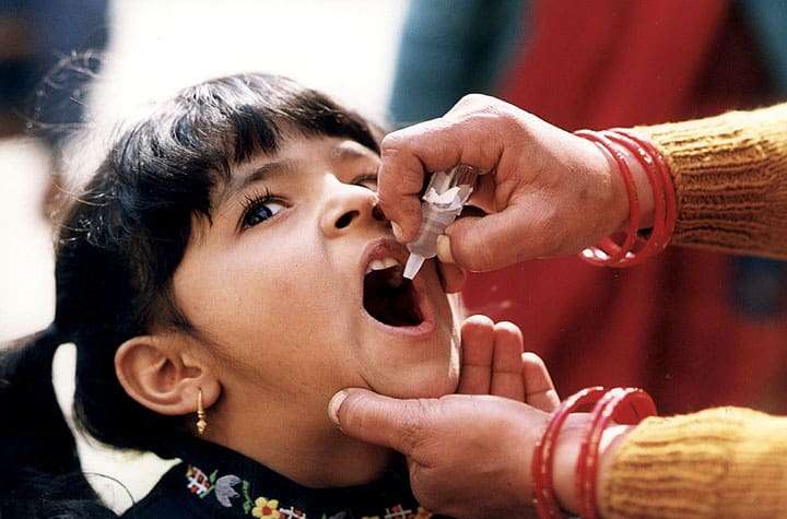Szczepienie przeciwko polio / fot. Flickr/cdcglobal