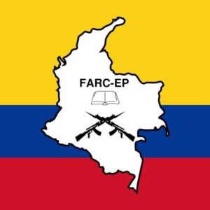 Flaga FARC, źródło: Wikimedia Commons