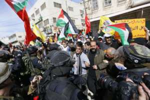 Protest Palestyńczyków / fot. Wikimedia Commons