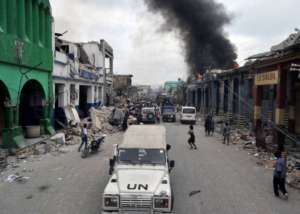 Samochód ONZ na Haiti, 2010 r./wikimedia commons