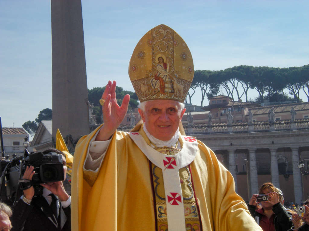 Benedykt XVI, źródło: Wikimedia Commons