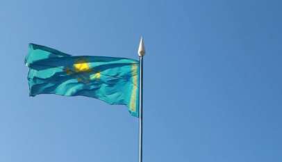 flaga Kazachstanu