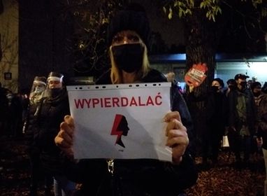 Protest Warszawa