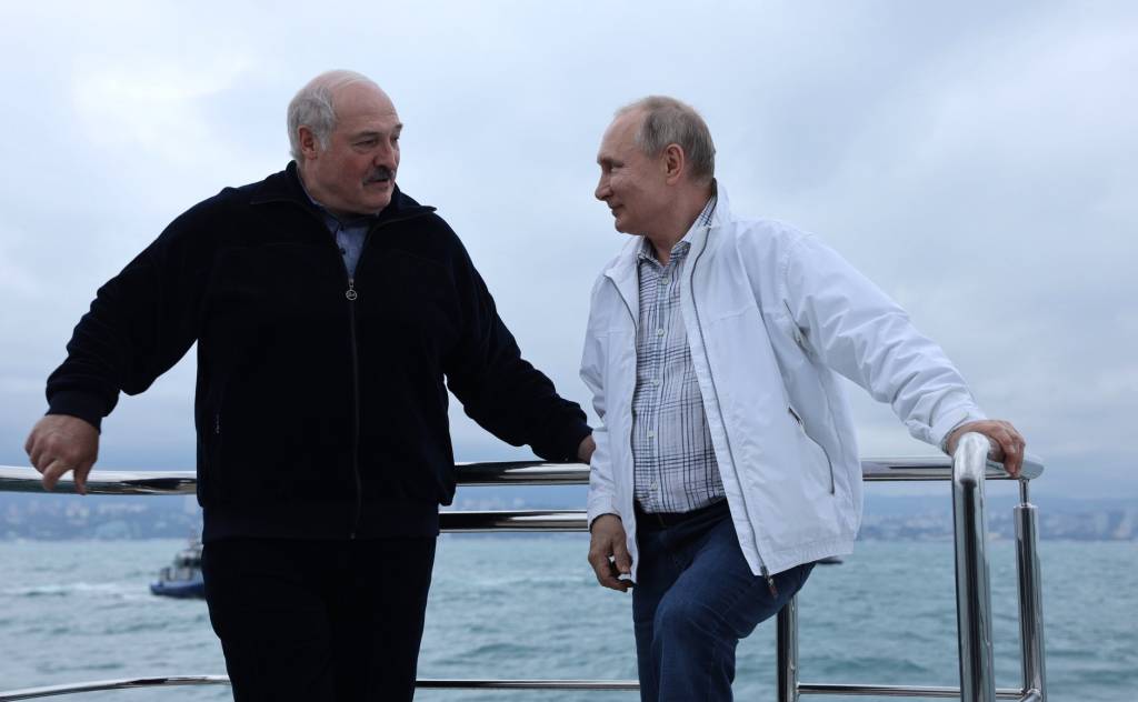 Putin i Łukaszenko