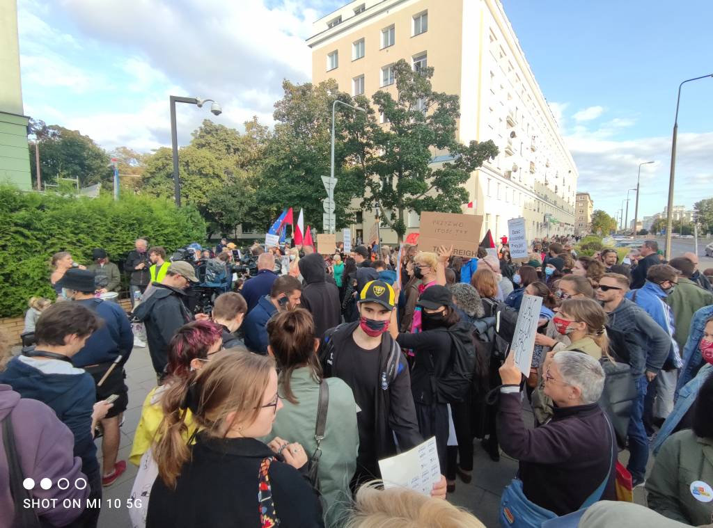 Protest Straż Graniczna