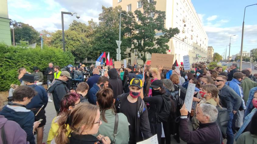 Protest Straż Graniczna